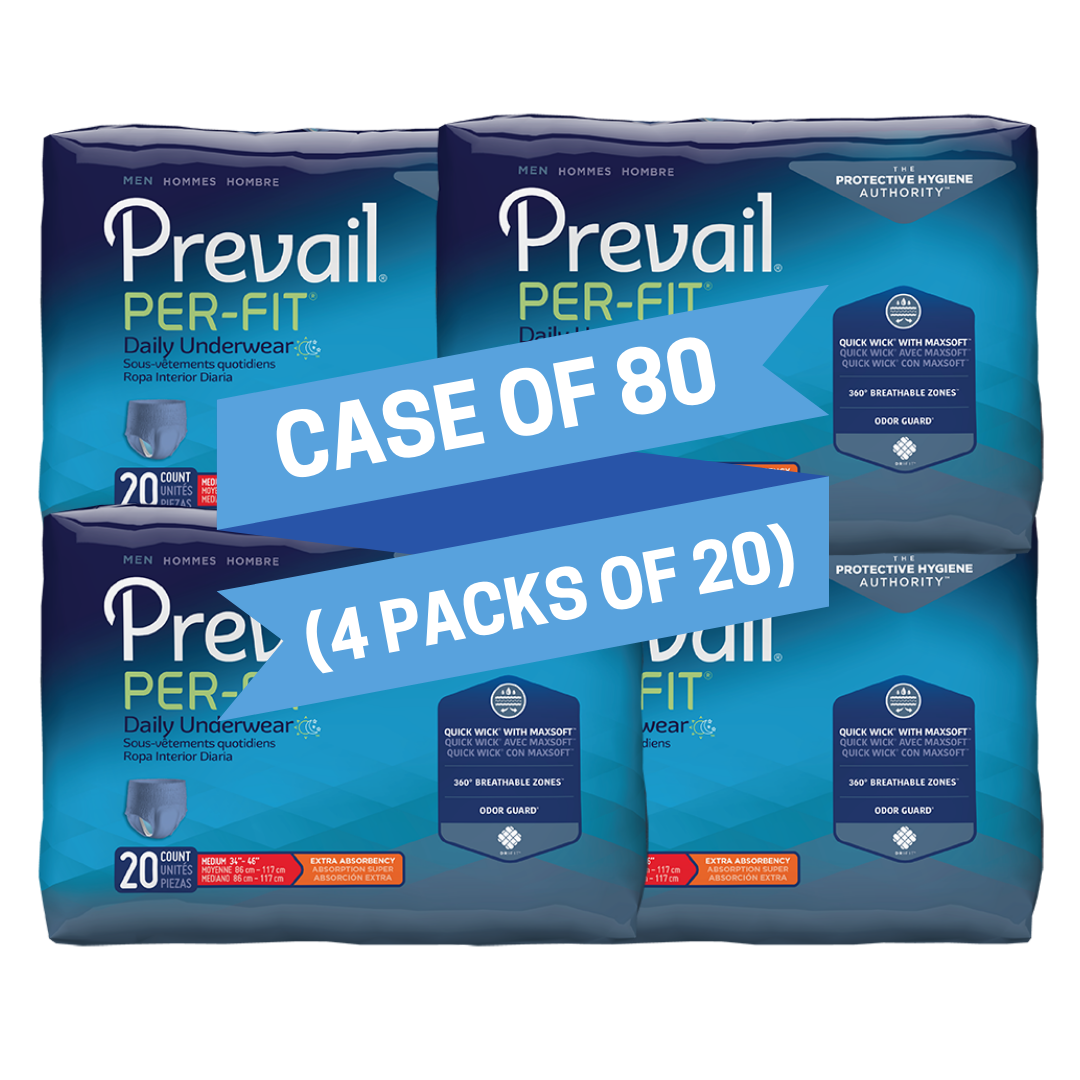 Prevail® Per-Fit Underwear for Men - Medium