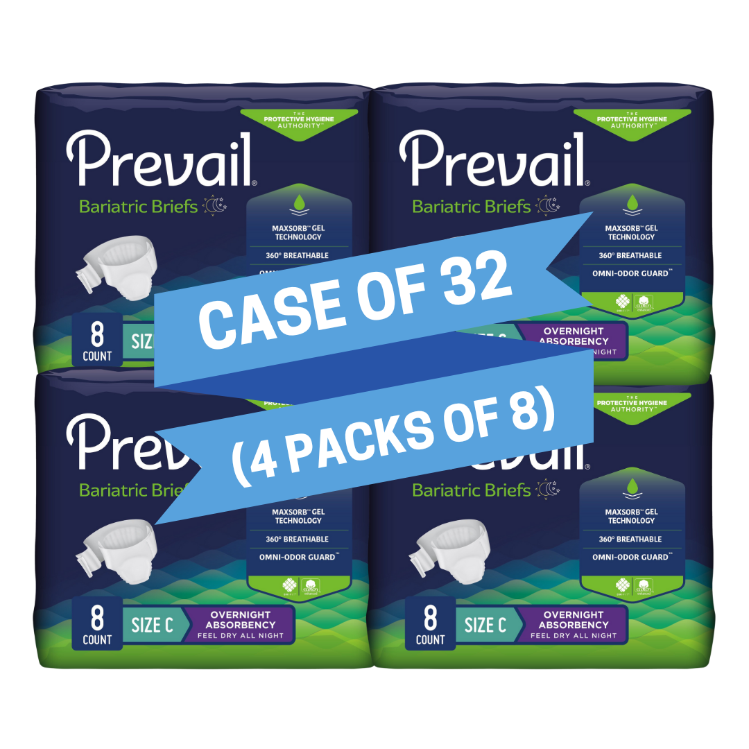 Prevail® Bariatric Briefs - Size C