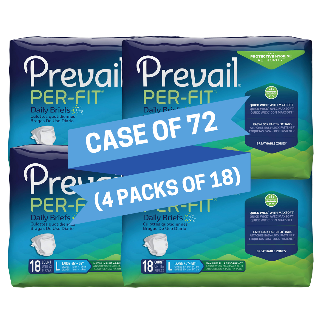 Prevail® PER-FIT Briefs - Large