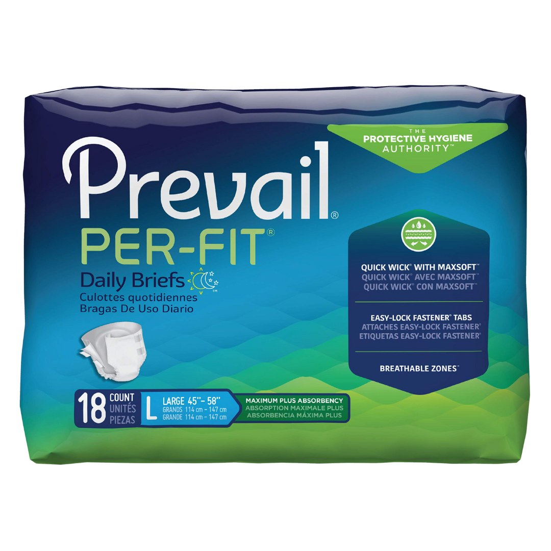 Prevail® PER-FIT Briefs - Large