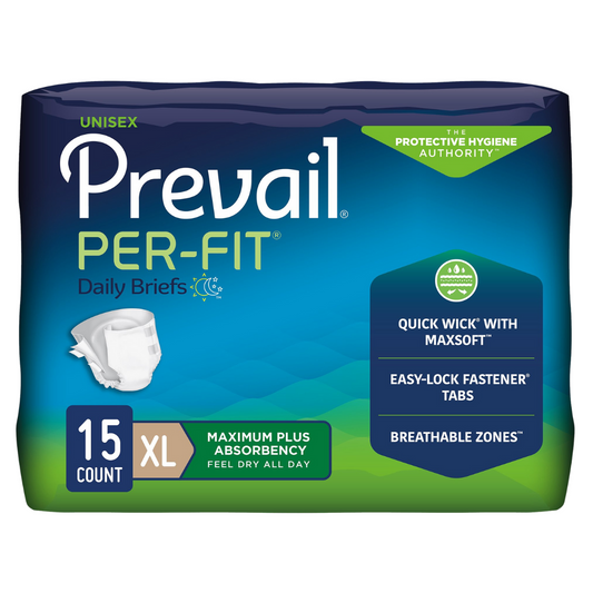 Prevail® PER-FIT Briefs - Extra Large