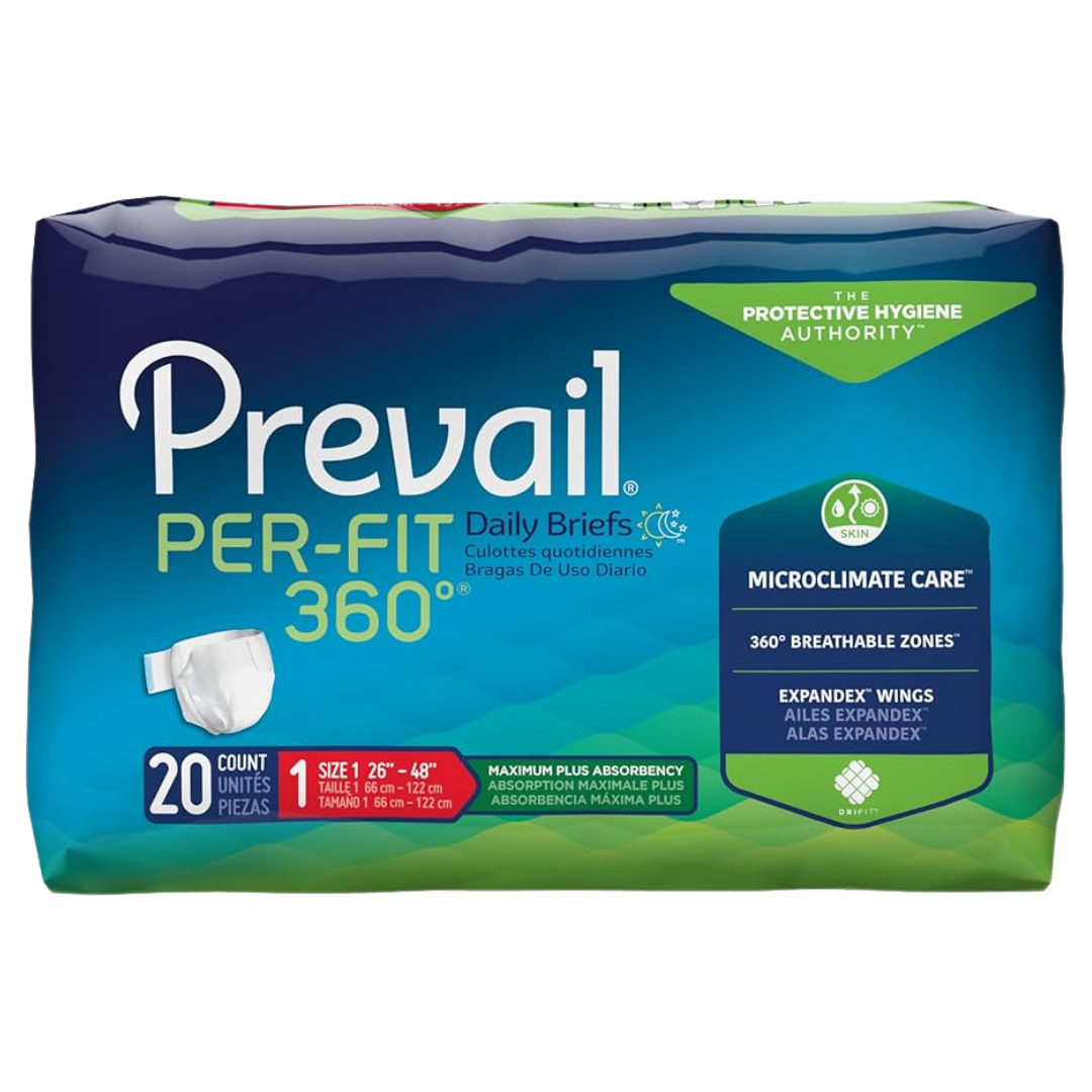 Prevail Per-Fit360°™ Briefs - Medium