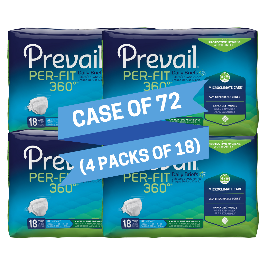 Prevail Per-Fit360°™ Briefs - Large