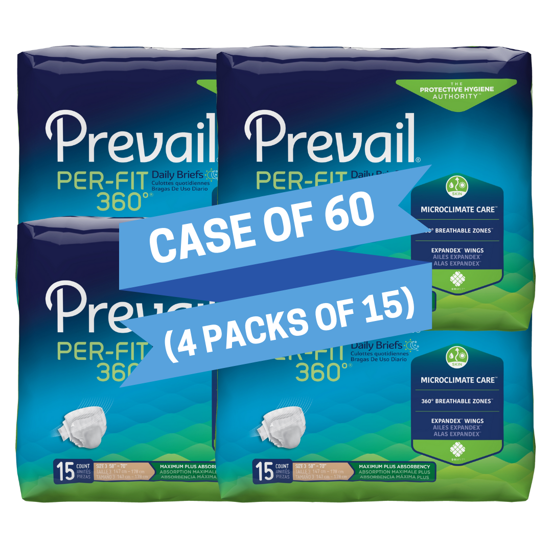 Prevail Per-Fit360°™ Briefs - Extra Large