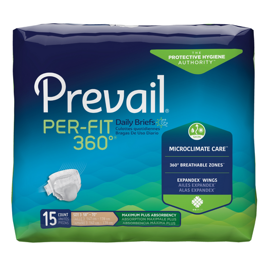 Prevail Per-Fit360°™ Briefs - Extra Large