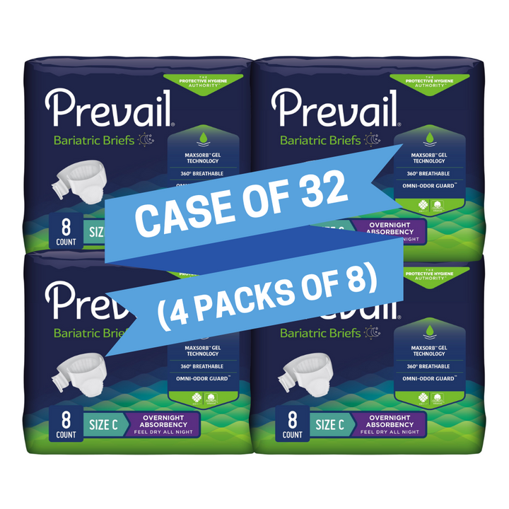 Prevail® Bariatric Briefs - Size C