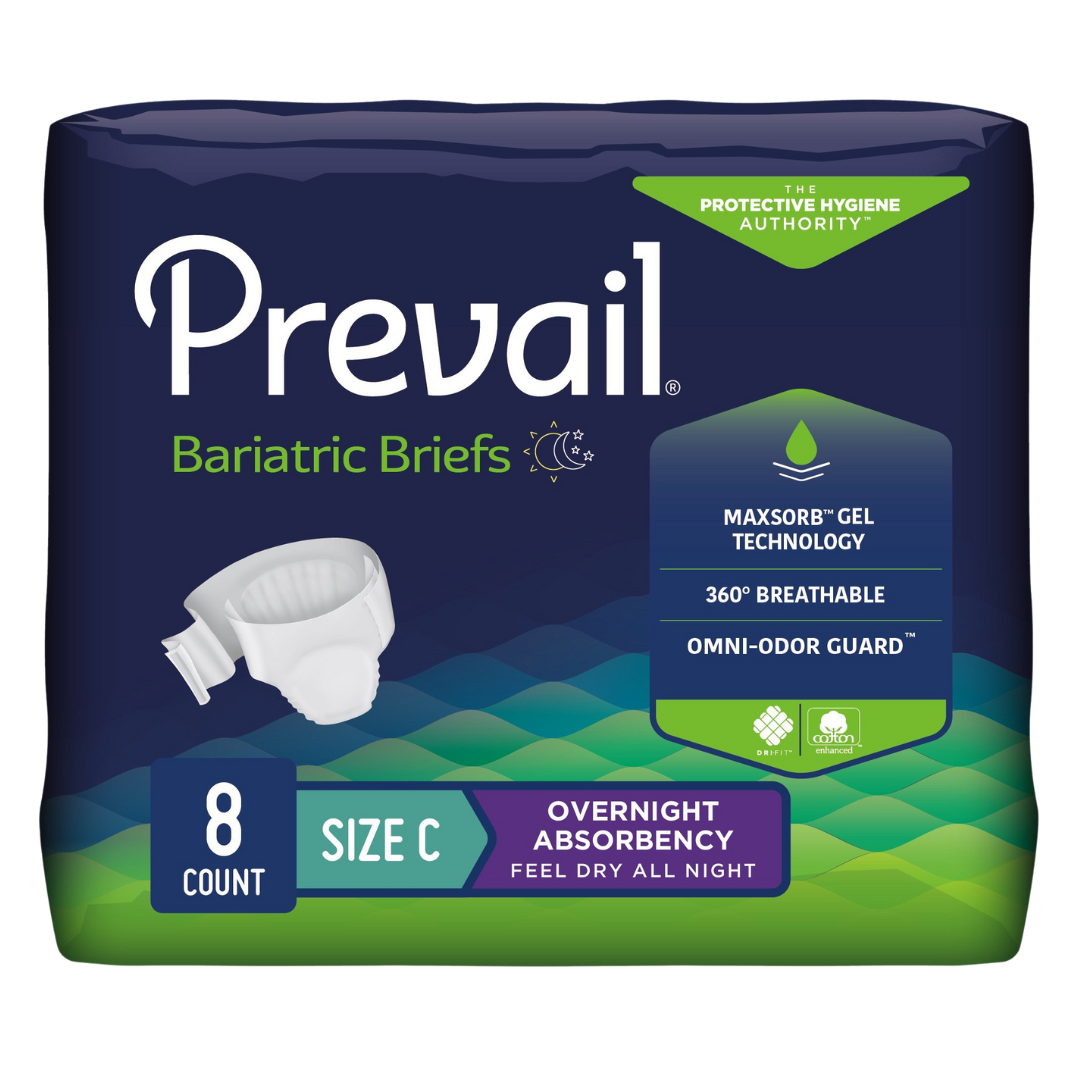 Prevail® Bariatric Briefs - Size C
