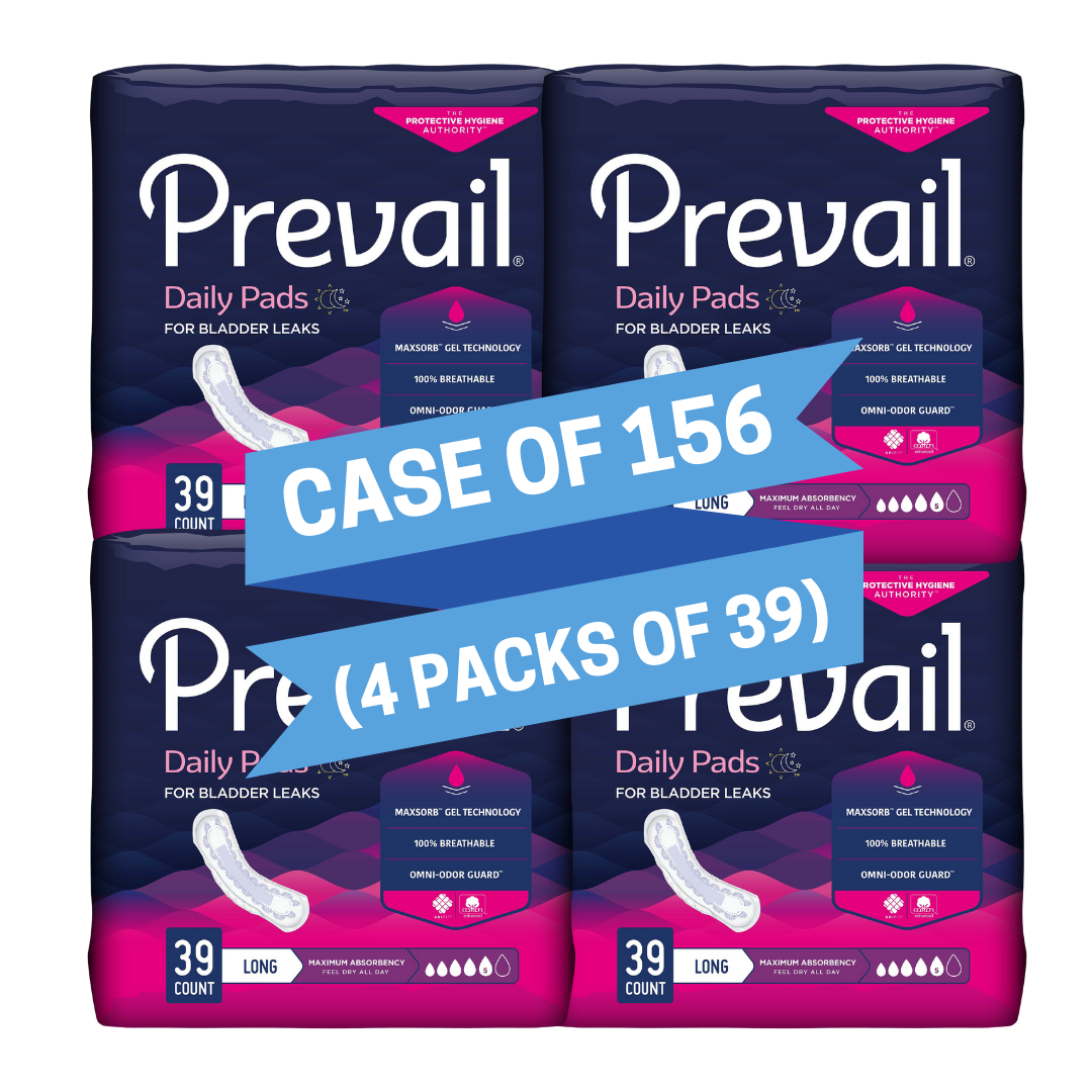 Prevail® Maximum Long Bladder Control Pads - 13"