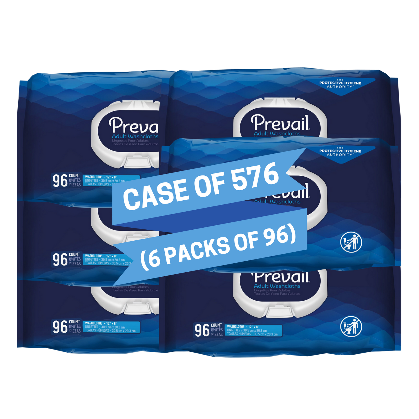 Prevail® Adult Washcloths