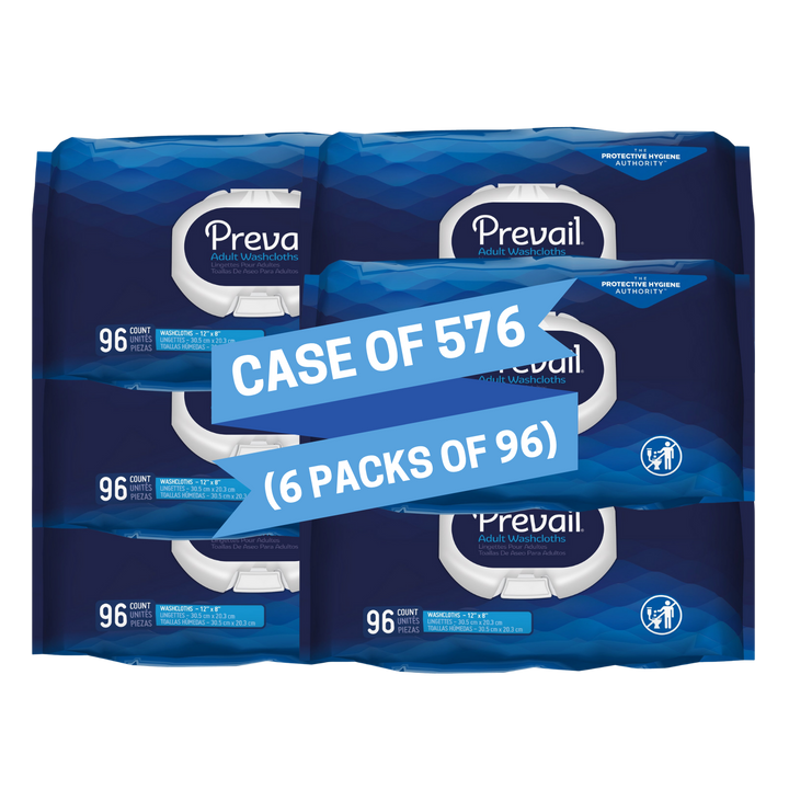 Prevail® Adult Washcloths