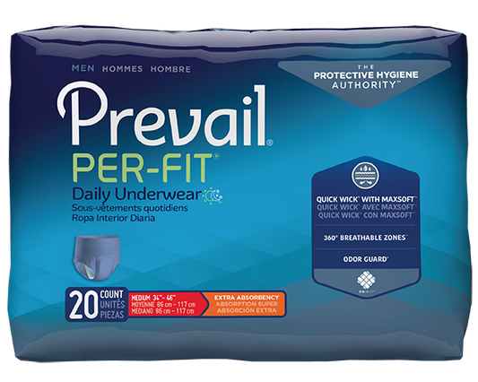 Prevail® Per-Fit Underwear for Men - Medium