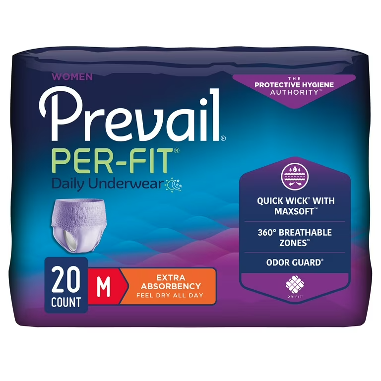 Prevail® Per-Fit Underwear for Women - Medium