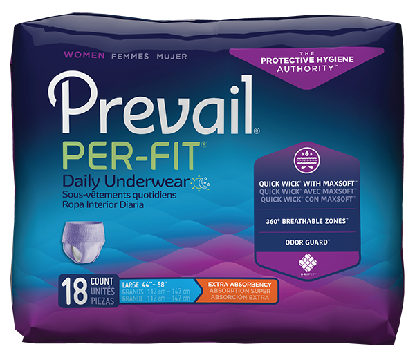 Prevail® Per-Fit Underwear for Women - Large